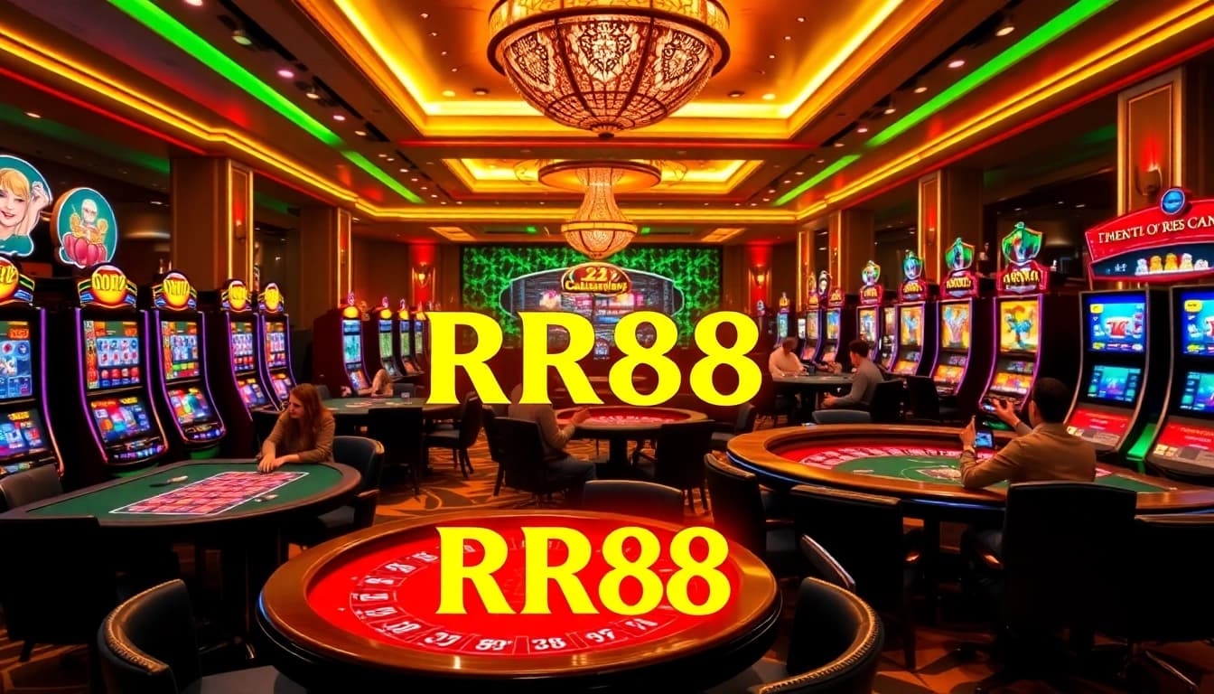 Engage in thrilling gaming experiences at RR88 Casino, featuring slots, poker, and roulette.