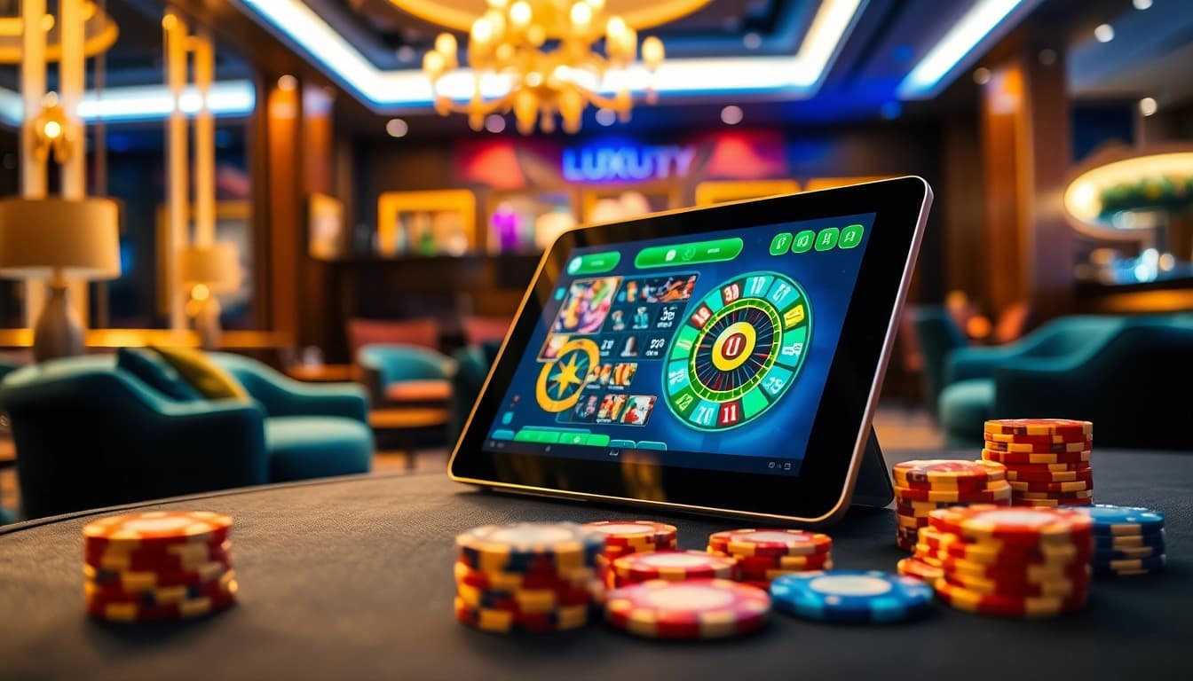 Rasakan keseruan luxury777 game dengan tampilan antarmuka kasino yang mewah di tablet berkelas.
