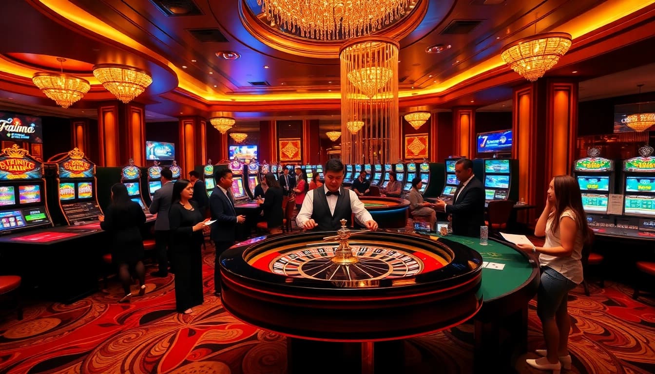 Experience the excitement of gambling at trang chủ 789win with vibrant casino visuals.