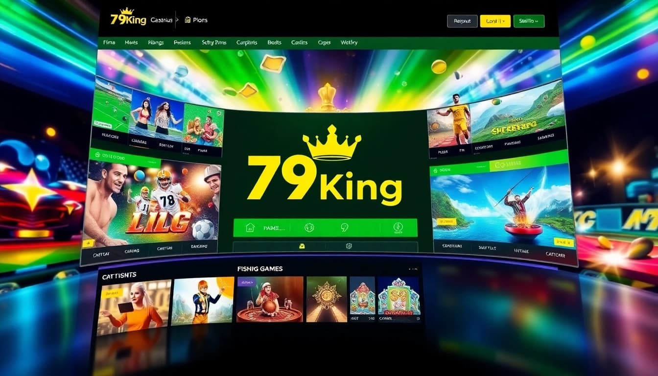 79King gaming platform showcasing sports betting and casino games