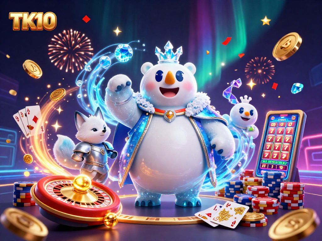 Experience exciting gameplay at TK10 with a vibrant scene full of casino thrills and fun.