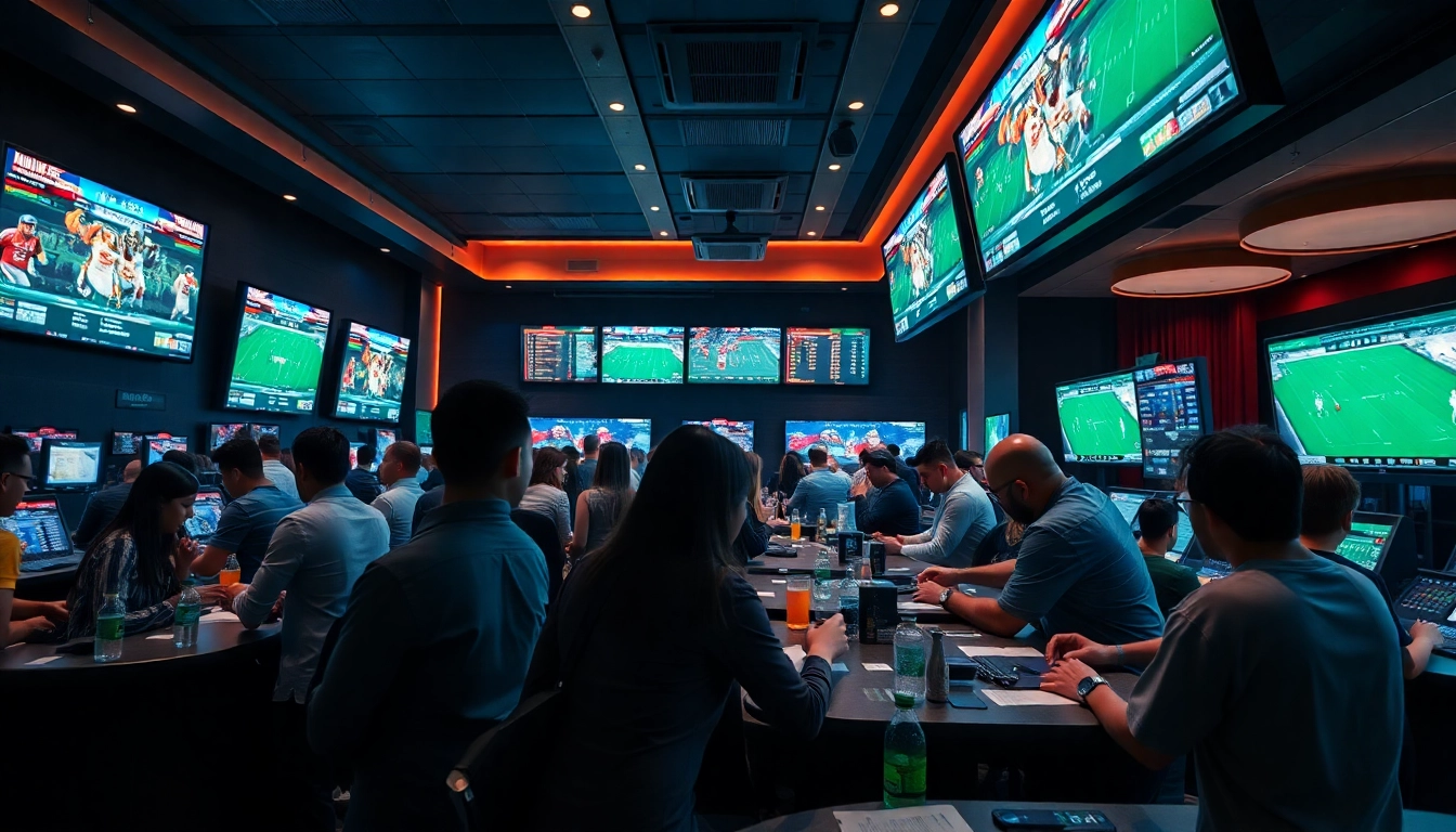 Engage in online Betting at a vibrant sportsbook with exciting live sports events.