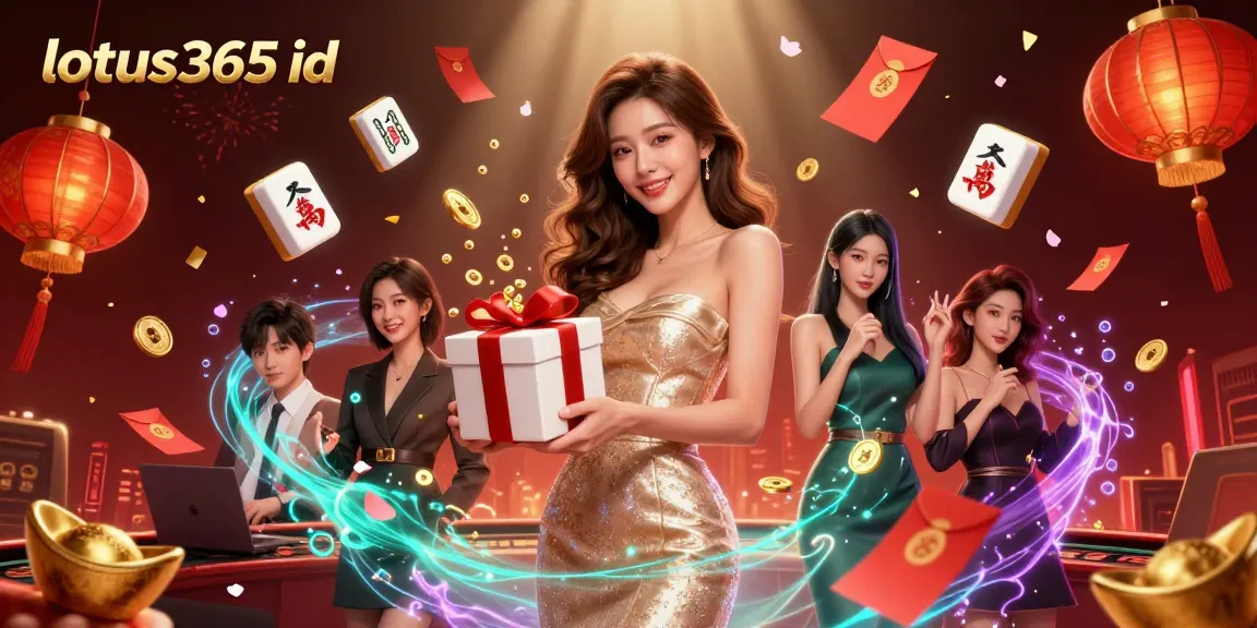 Experience the excitement of the lotus365 id with stunning visuals of gaming and festive elements.