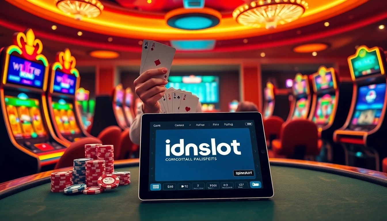 Experience the thrill of winning on idnslot with vibrant casino games and glowing jackpots.