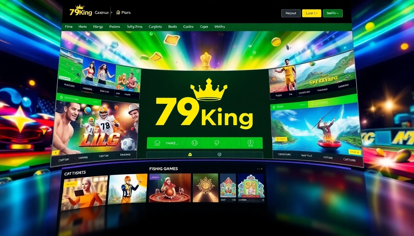 79King gaming platform showcasing sports betting and casino games