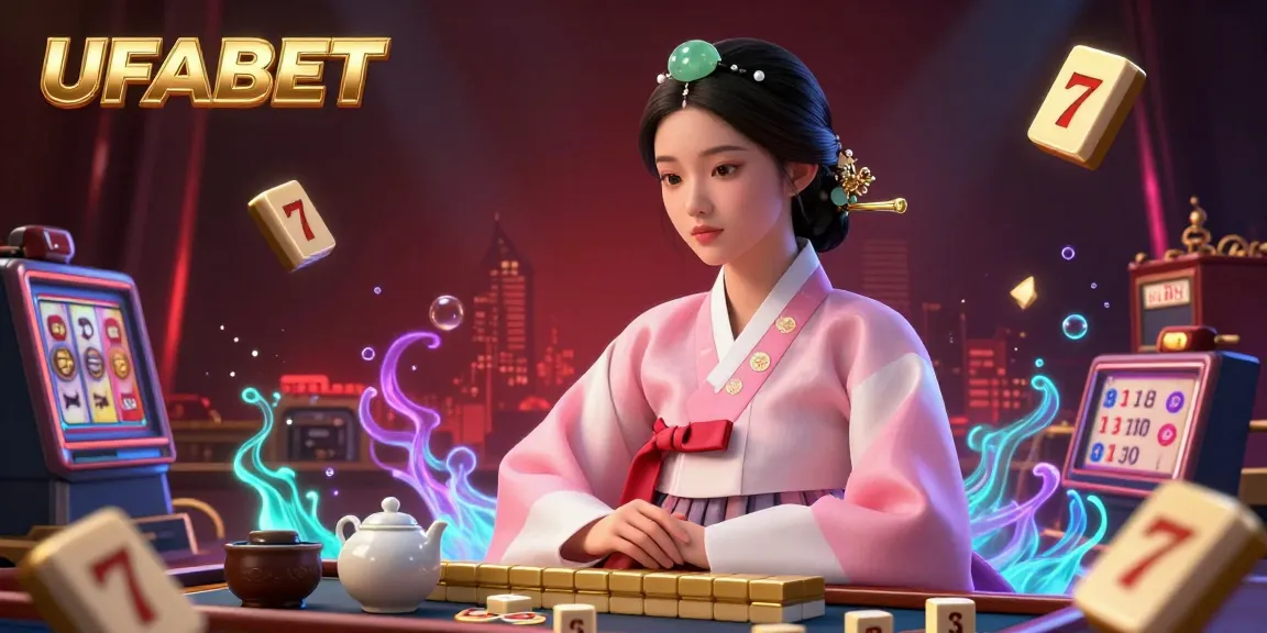 Experience thrilling gameplay with UFABET's slot machines featuring colorful jackpots and vibrant casino elements.