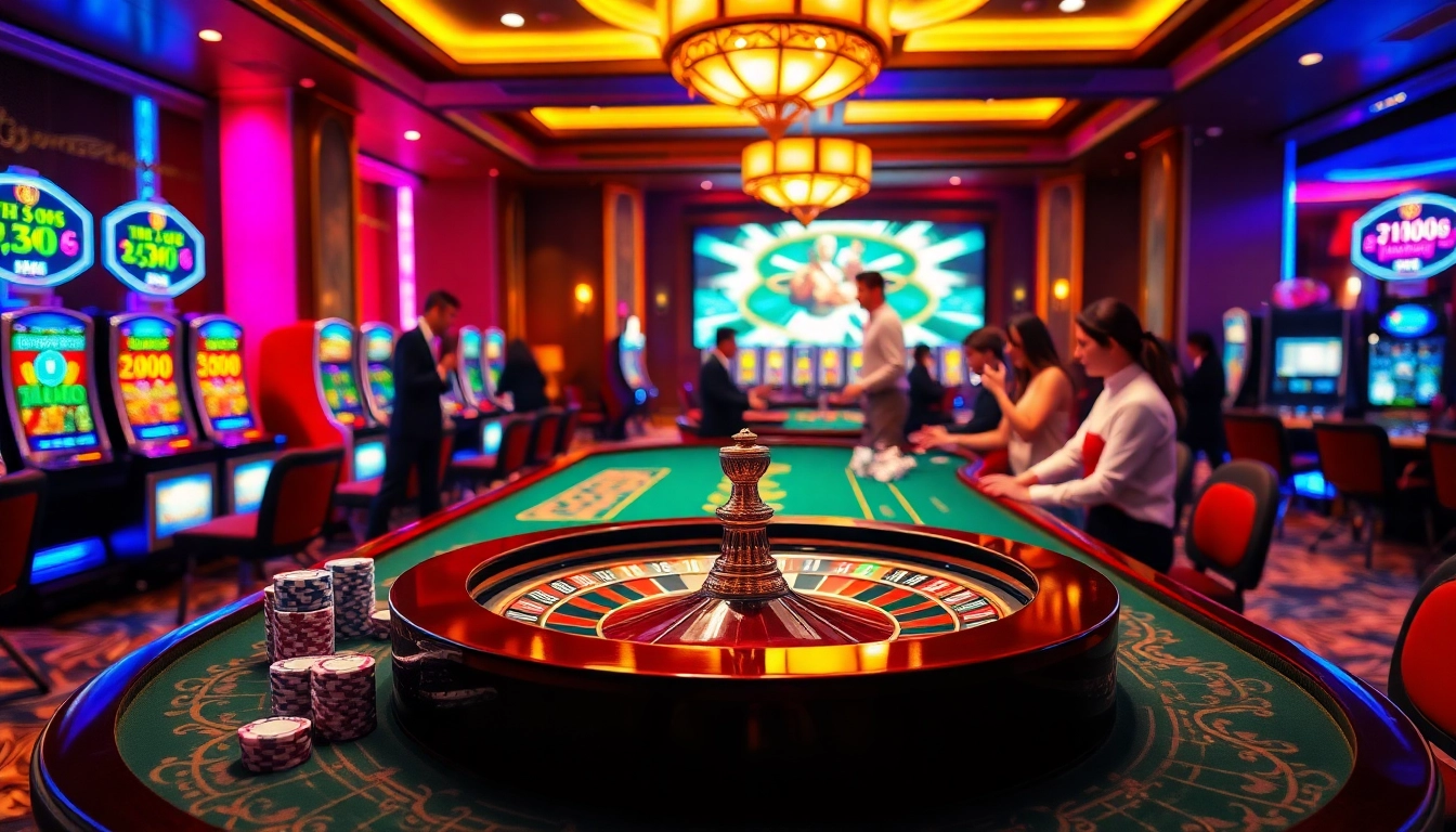 Experience the thrill of luxury gaming at Nhà Cái 68VIP Có Uy Tín with vibrant roulette and poker action.