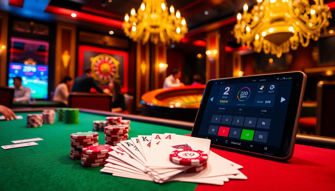 Engage in thrilling gameplay at https://13win01.app/ with vibrant casino tables and luxurious poker chips.