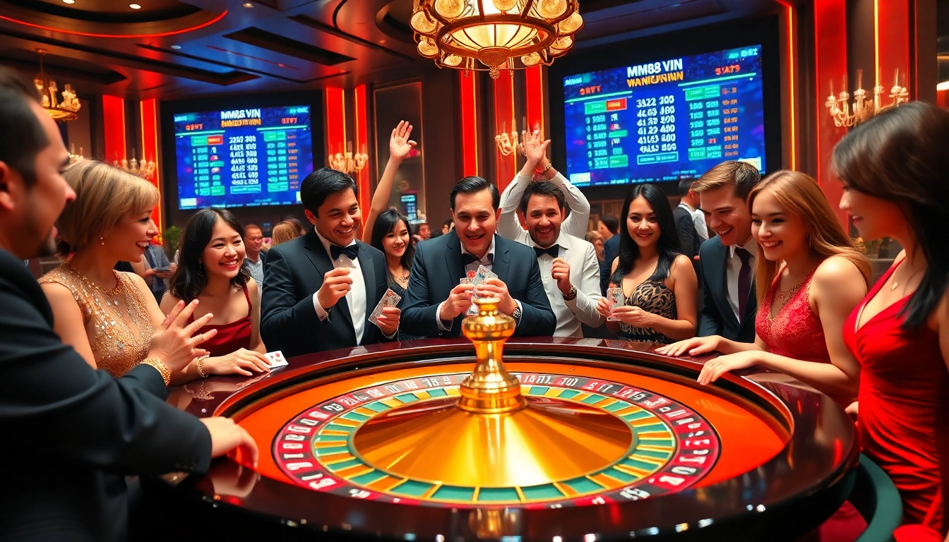 Experience high-stakes fun at the mm88 vin casino with players winning big on roulette and poker tables.