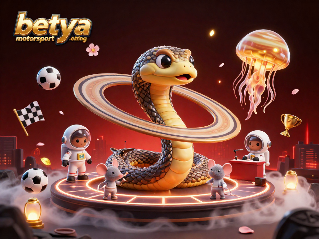 Engage with betya motorsport betting, where astronaut mice bet amid cosmic themes and racing elements.