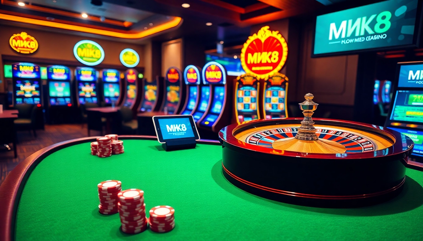 Experience the thrill of MK8 gaming with vibrant tables and exciting action.