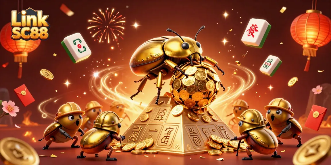 Experience thrilling gameplay and winning opportunities at Link SC88 with vibrant casino elements and festive energy.