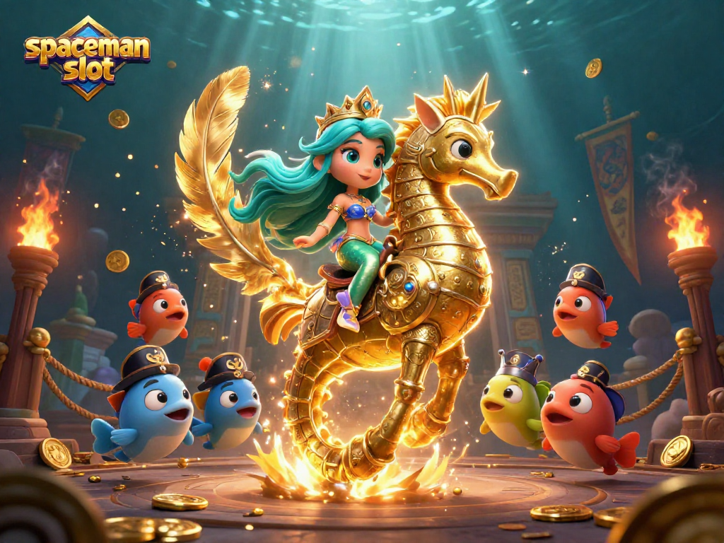 Experience thrilling fun with spaceman slot in an enchanting underwater adventure featuring vibrant characters.