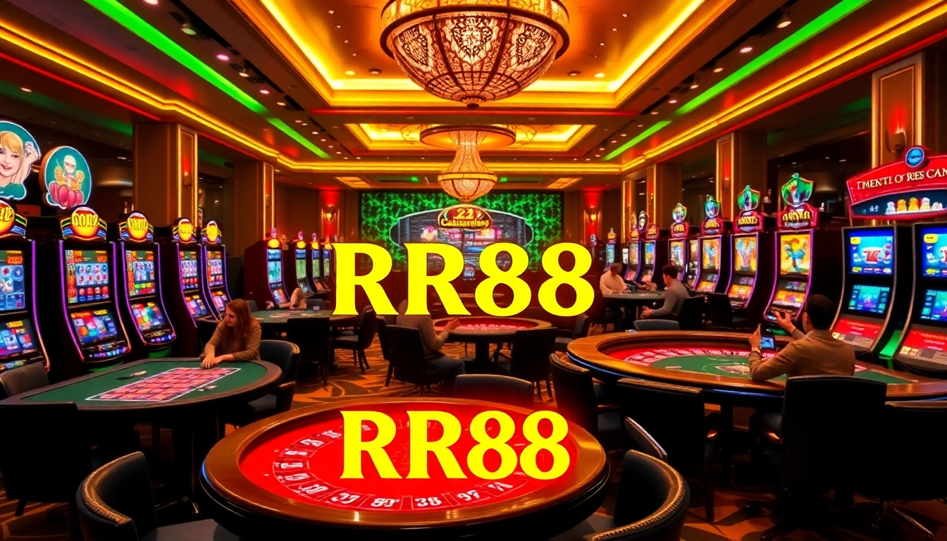 Engage in thrilling gaming experiences at RR88 Casino, featuring slots, poker, and roulette.