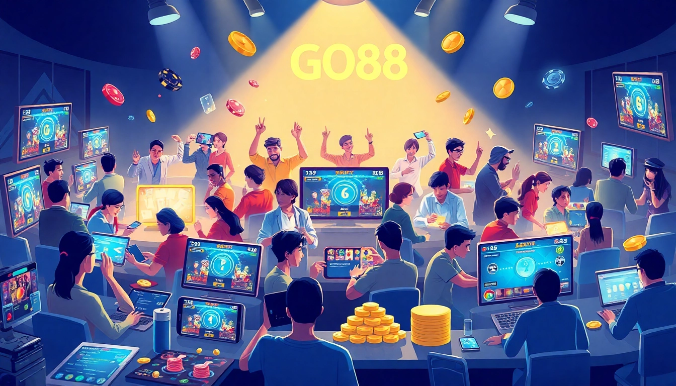 Experience the excitement of gaming at https://go88.limited with diverse players enjoying top games in a vibrant digital community.