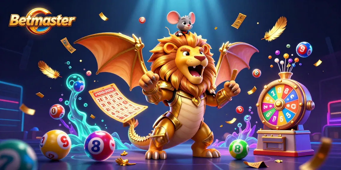 Experience thrilling wins with Betmaster's dynamic 3D casino illustration packed with action!