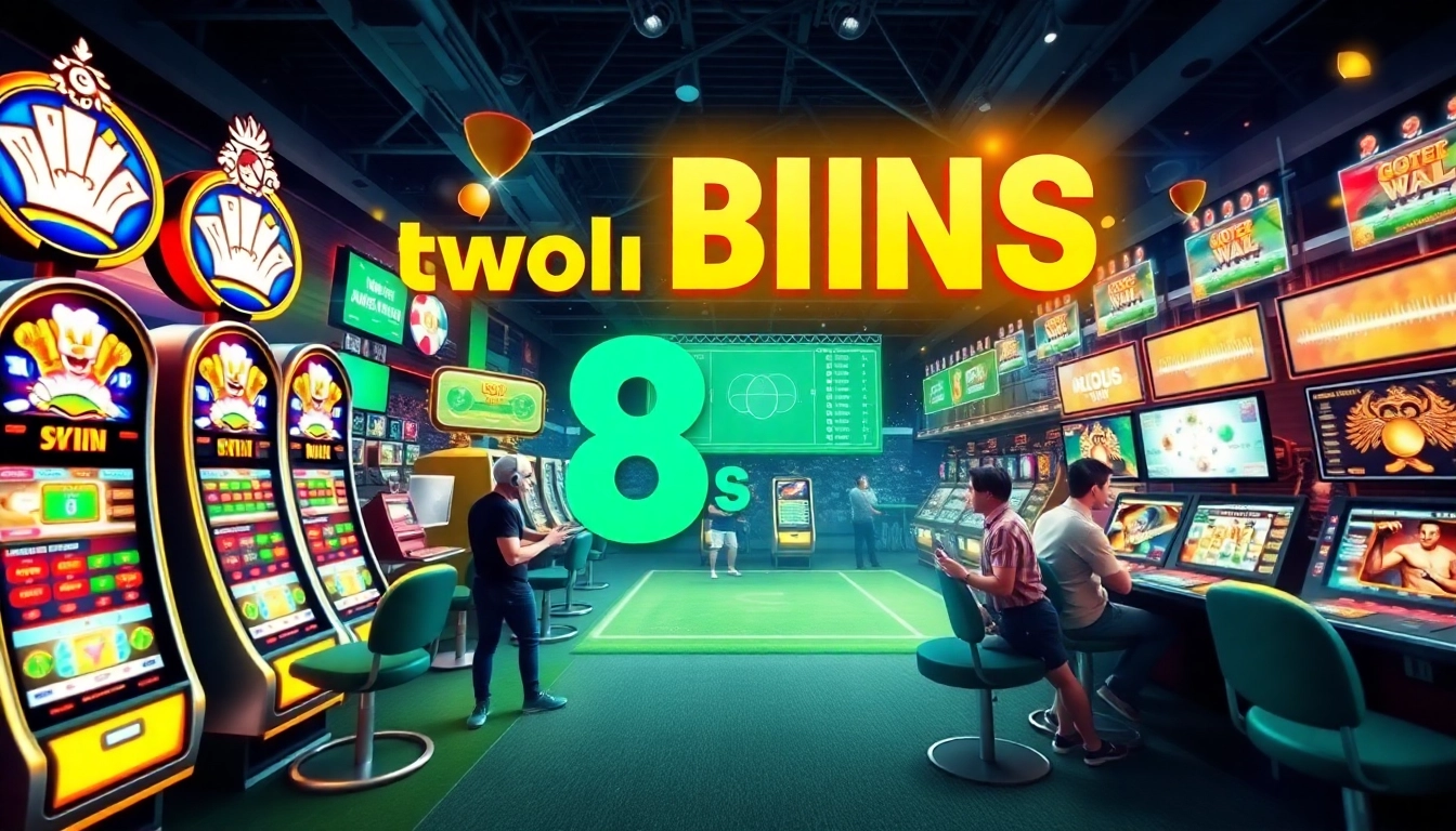 Exciting scene of nhà cái 8s online betting and gaming, featuring vibrant casino elements and sports betting excitement.