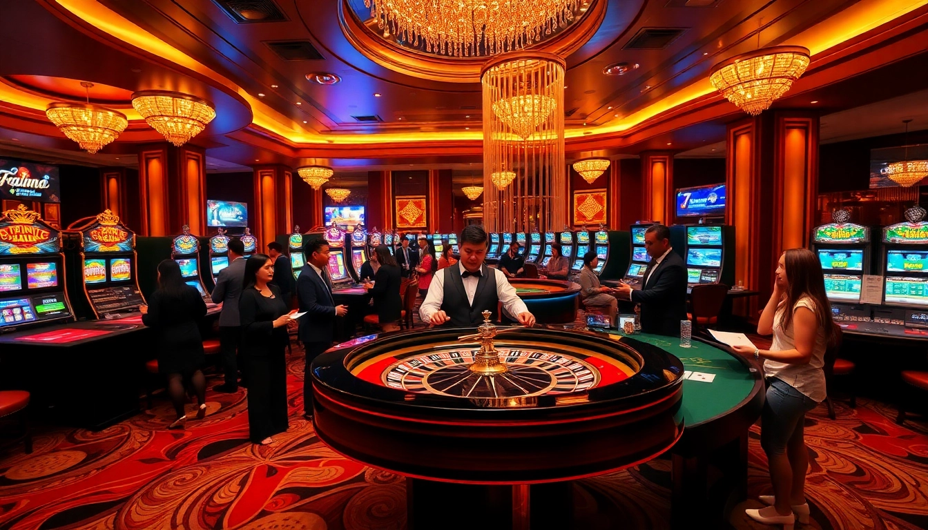 Experience the excitement of gambling at trang chủ 789win with vibrant casino visuals.