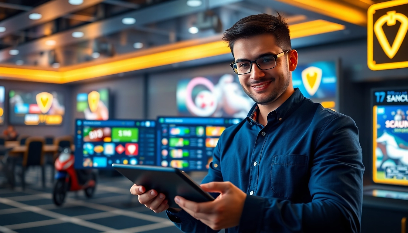 Scène de plateforme de paris en ligne High-tech mettant en avant la sécurité et la diversité des jeux de 79king hn pour réussir en 2025