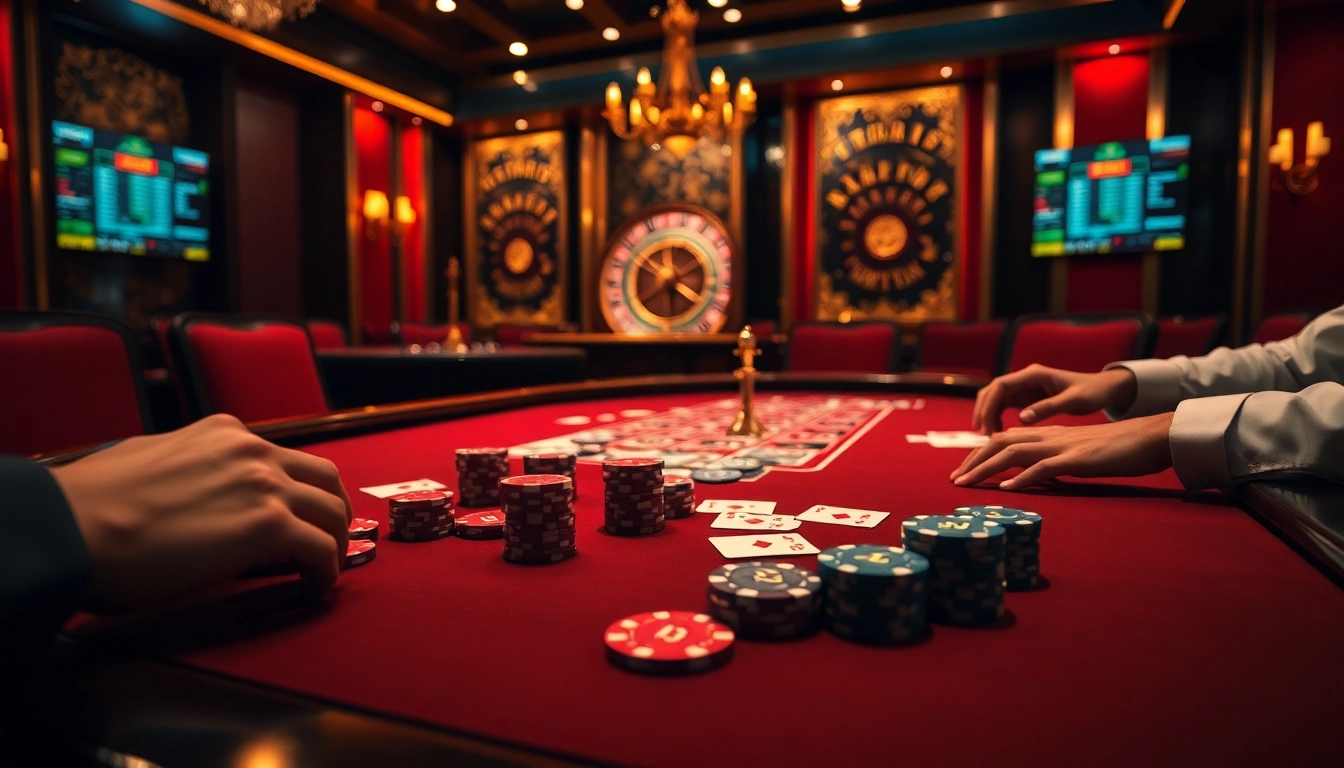 Experience the thrill at https://rr88it.com/ with vibrant poker games and an elegant roulette wheel.