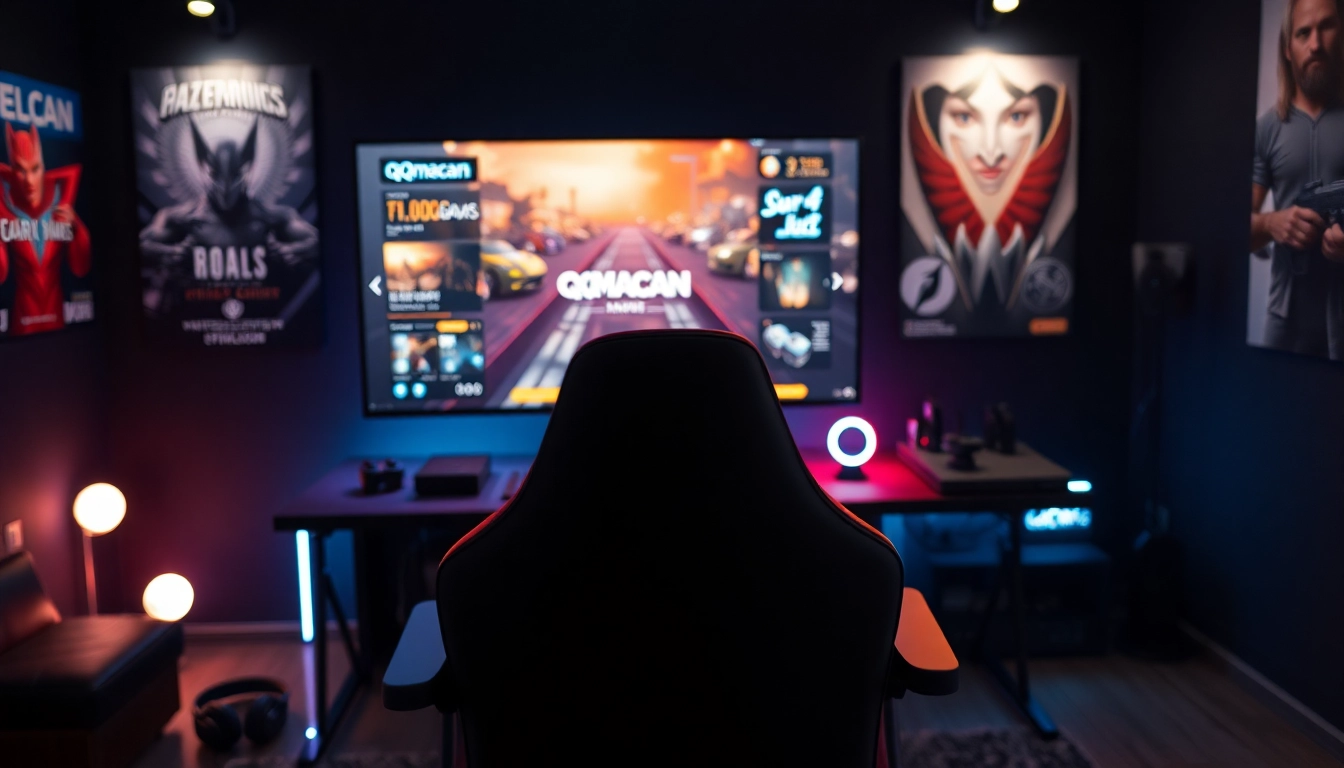 Menangkan qqmacan game dengan tampilannya yang memukau di setting gaming yang menarik.