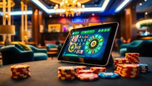 Rasakan keseruan luxury777 game dengan tampilan antarmuka kasino yang mewah di tablet berkelas.