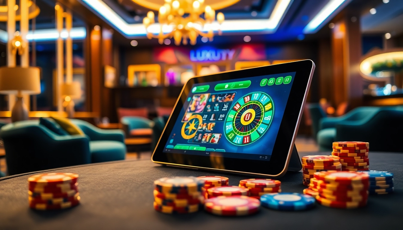 Rasakan keseruan luxury777 game dengan tampilan antarmuka kasino yang mewah di tablet berkelas.