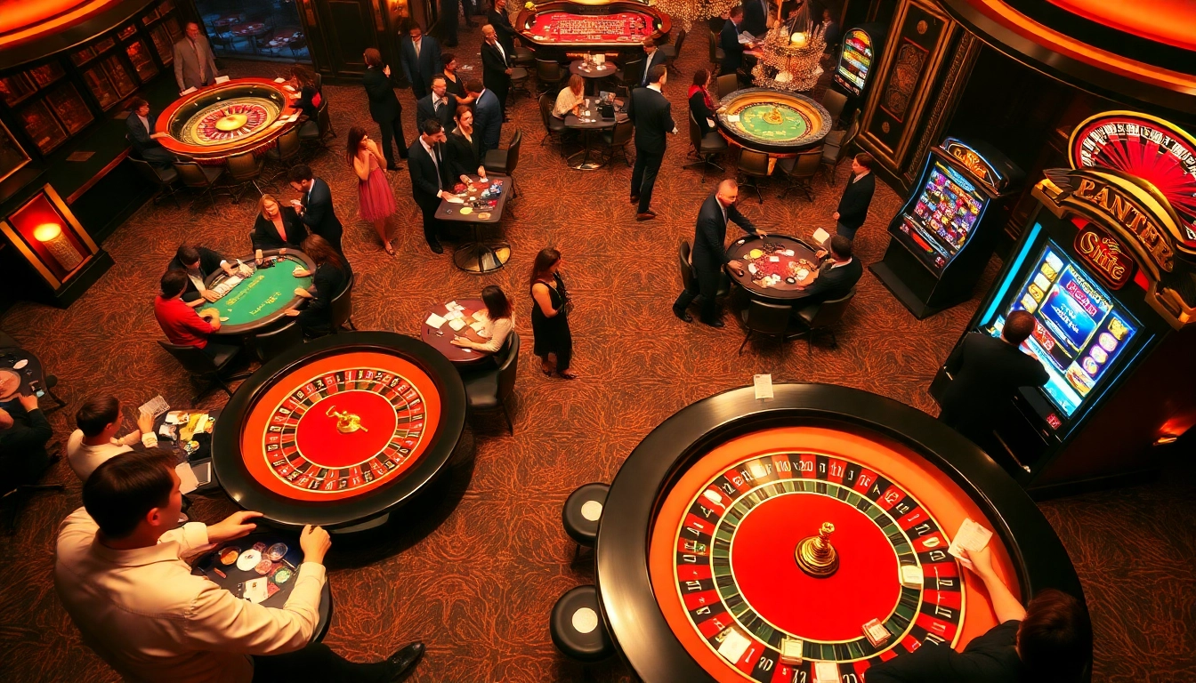 Enjoy the thrill of go 88 at an exciting casino with vibrant gaming action and luxury decor.