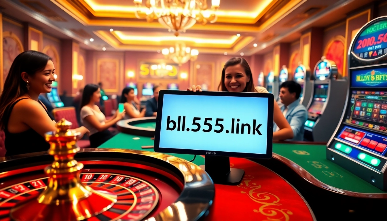Engage in thrilling casino games at bl555.link and enjoy the vibrant excitement of online gambling.
