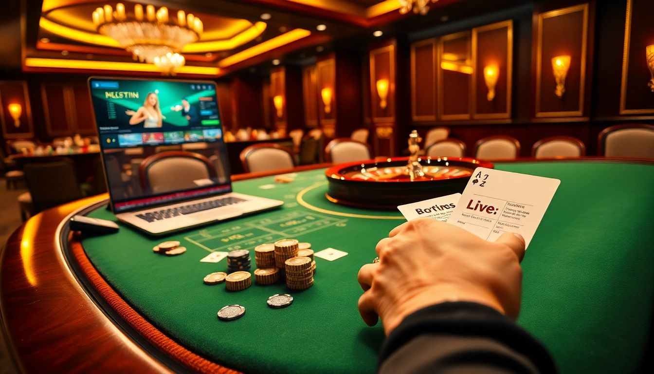 Experience the excitement of betting in Nhà Cái Luckywin's luxurious casino environment.
