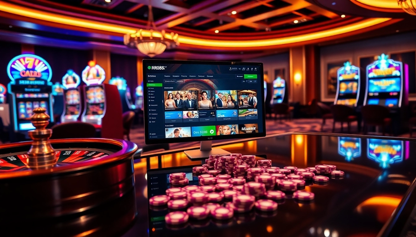 Experience engaging online betting action at https://rr88sn.com/, showcasing roulette, slots, and poker excitement.