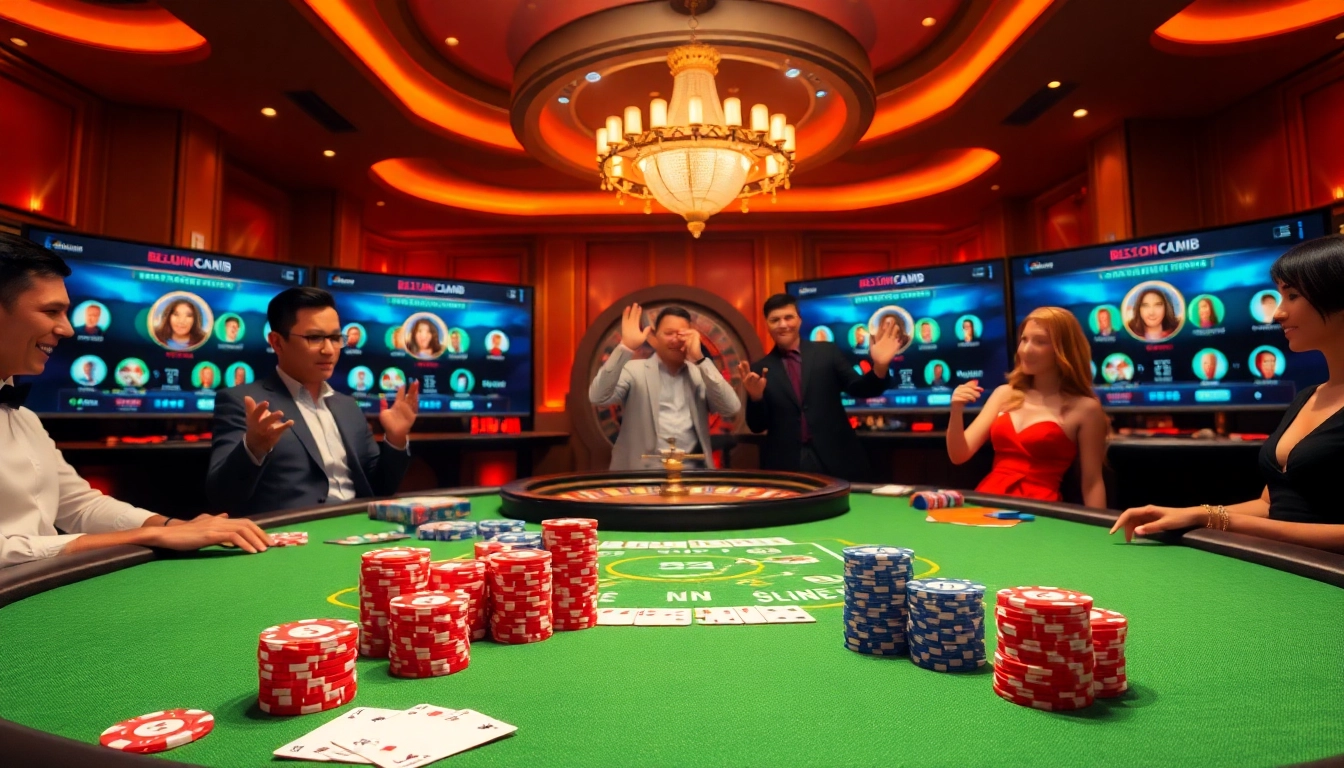 Experience the thrill of poker at B52.club with vibrant colors and lively gameplay.