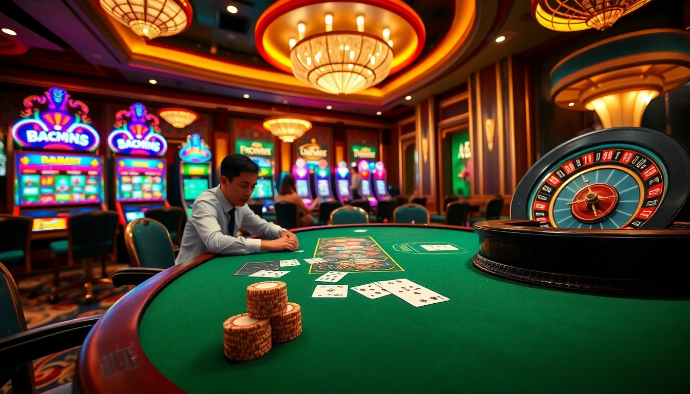 Experience the thrill at https://thabet.vegas/ with exciting casino action featuring poker, roulette, and vibrant slot machines.
