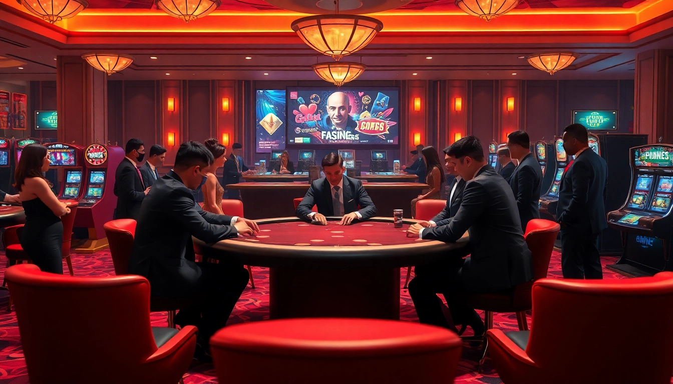 Engage in high-stakes poker action at https://nh8833.com/, featuring excitement and glamour in a top-tier casino setting.
