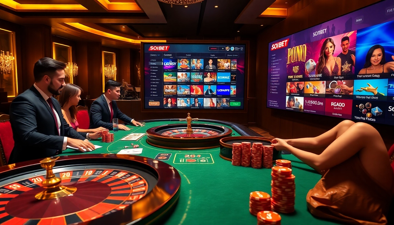 Experience exciting games on https://soibet.vision/ with vibrant casino visuals and professional dealers.