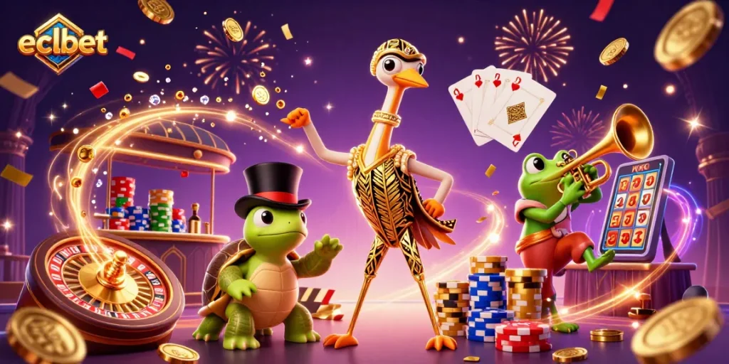 Experience thrilling excitement with eclbet's vibrant gaming at a speakeasy casino.